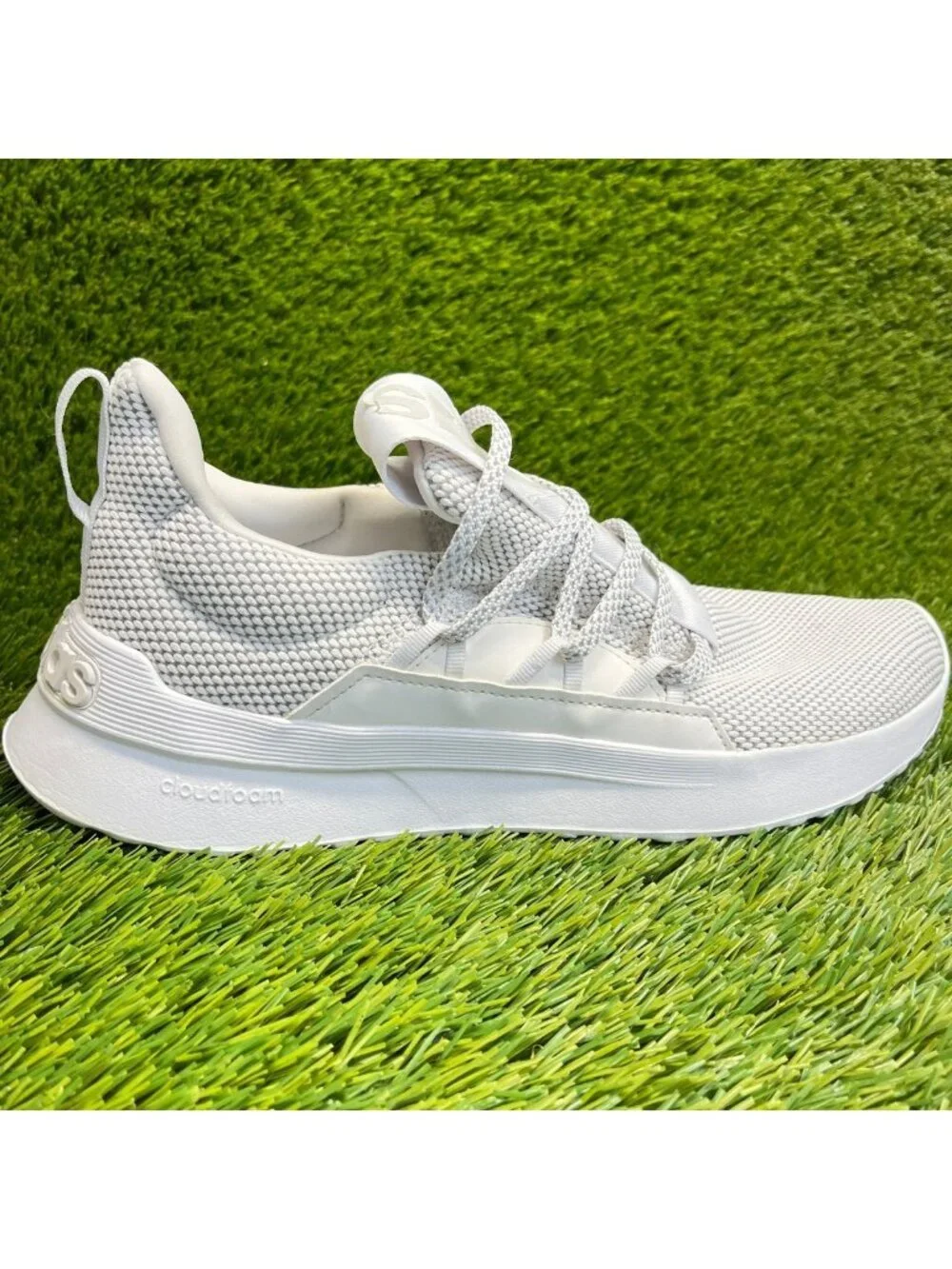 Adidas Lite Racer Adapt 5.0 Mens Size 9 White Athletic Running Shoes Sneakers